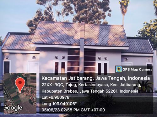 foto contoh rumah perumahan Sakinah Village Kertasinduyasa
