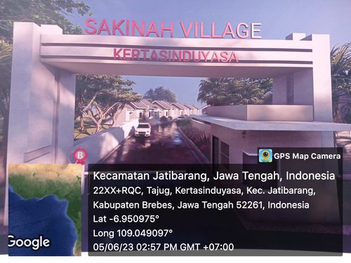 foto gerbang perumahan Sakinah Village Kertasinduyasa
