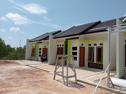 foto posisi tengah perumahan PERUMAHAN ISTANA PADANG E-F