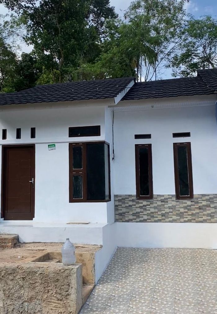 foto tampak rumah tipe rumah tapak perumahan Al Kahfi 4