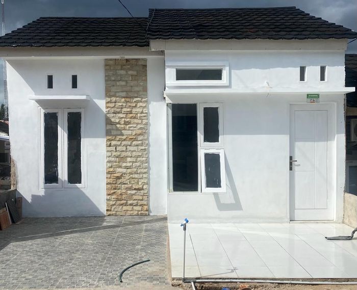 foto tampak rumah tipe rumah tapak perumahan Al Kahfi 4