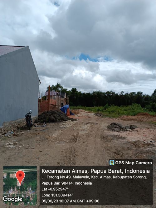 foto posisi tengah perumahan GREEN HOUSE REGENCY