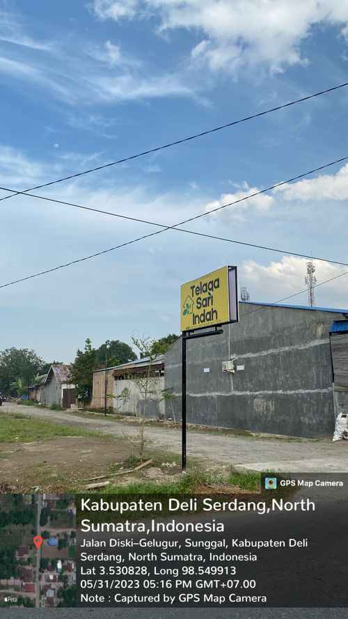 foto gerbang perumahan PERUMAHAN TELAGA SARI INDAH