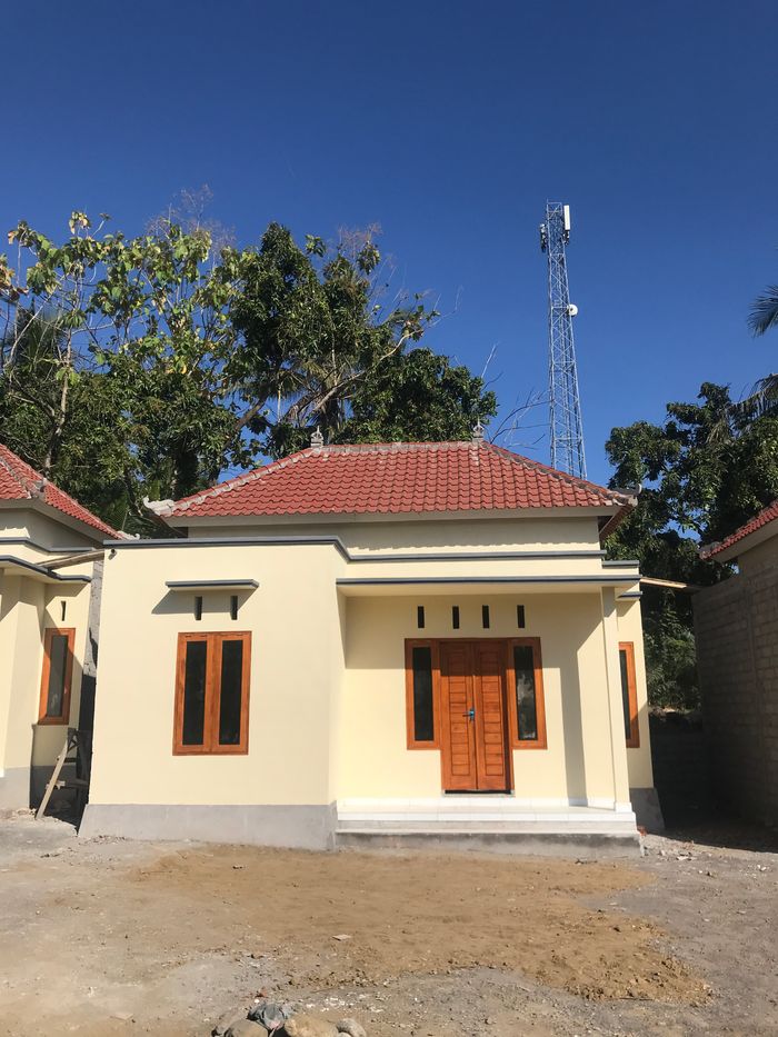 foto tampak rumah tipe 120 perumahan TAMAN SARI RESIDENCE