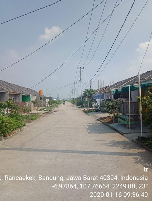 foto posisi tengah perumahan PUTERACO GADING TIMUR RANCAEKEK