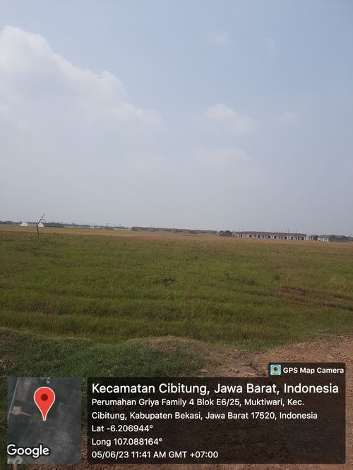 foto posisi tengah perumahan GRAN HARMONI CIBITUNG