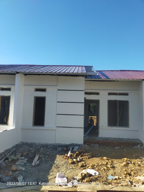foto contoh rumah perumahan Mario Residence