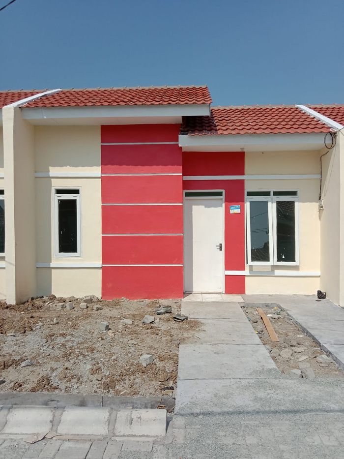 foto tampak rumah tipe SUBSIDI perumahan KERTAMUKTI SAKTI RESIDENCE 2