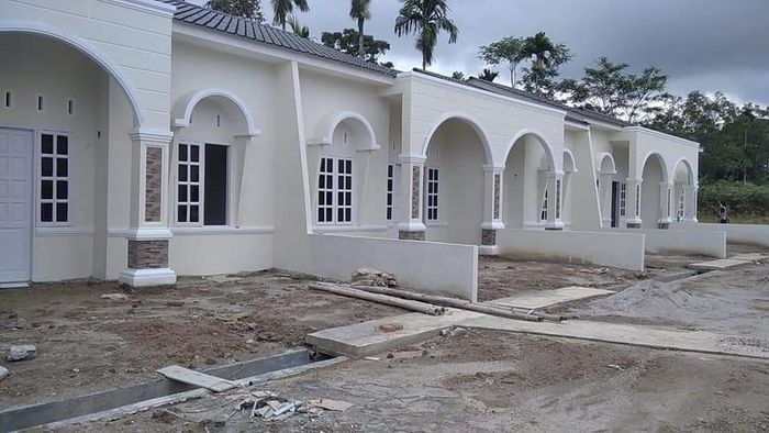 foto tampak rumah tipe 36 perumahan KAMPOENG KITA