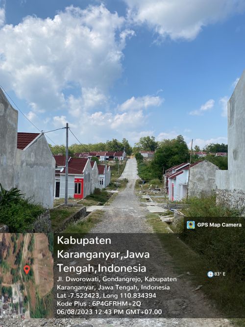 foto posisi tengah perumahan GARUDA REGENCY