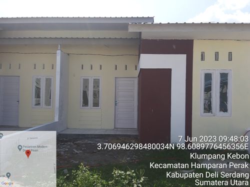 foto contoh rumah perumahan BUMI MIRAJ PERMAI H
