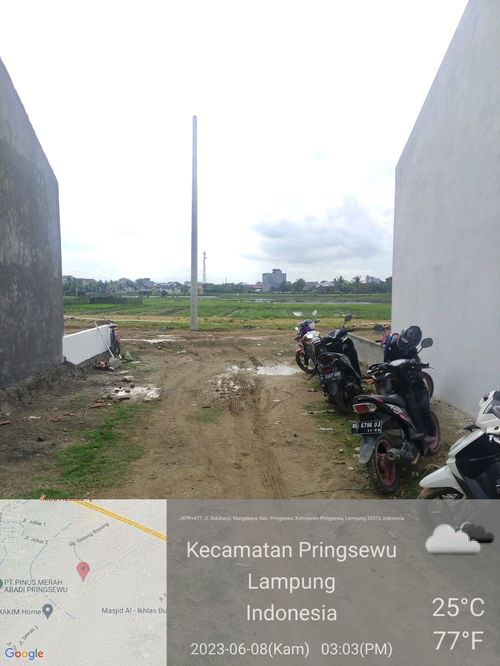 foto gerbang perumahan Sidoharjo Residence Pringsewu