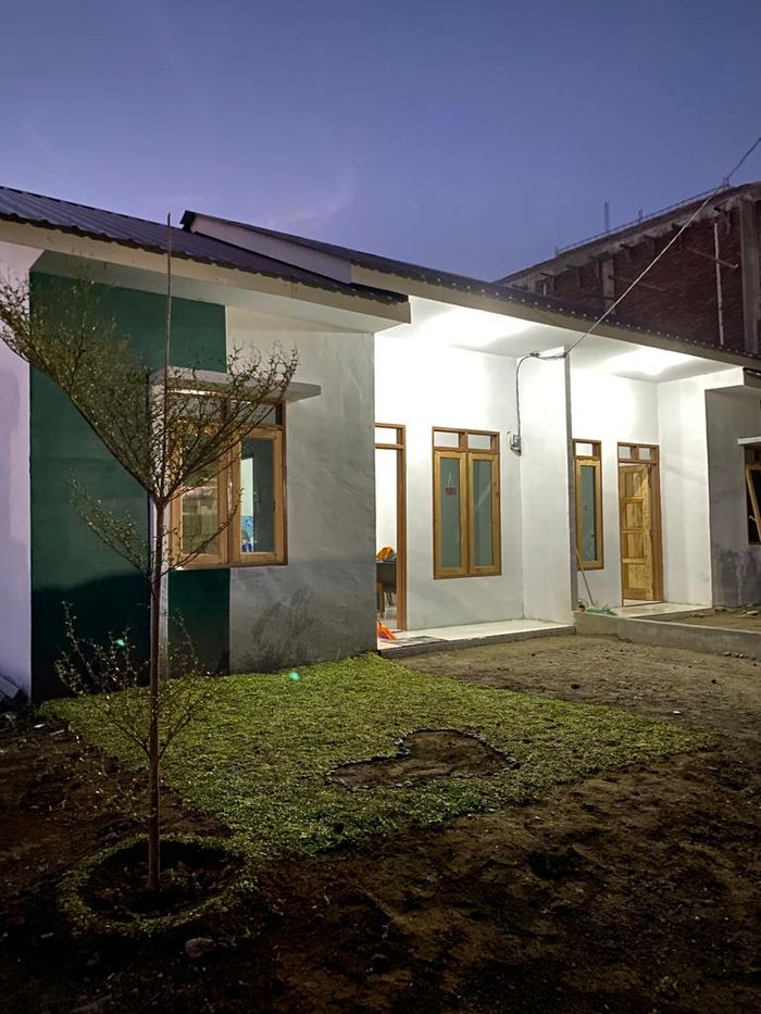 foto tampak rumah tipe 36 perumahan PERUMAHAN TELAGA SARI INDAH