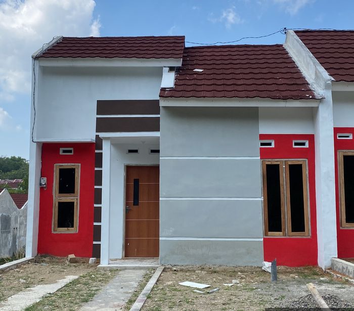 foto tampak rumah tipe Subsidi perumahan GARUDA REGENCY