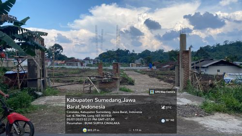 foto gerbang perumahan BUMI SURYA CIMALAKA