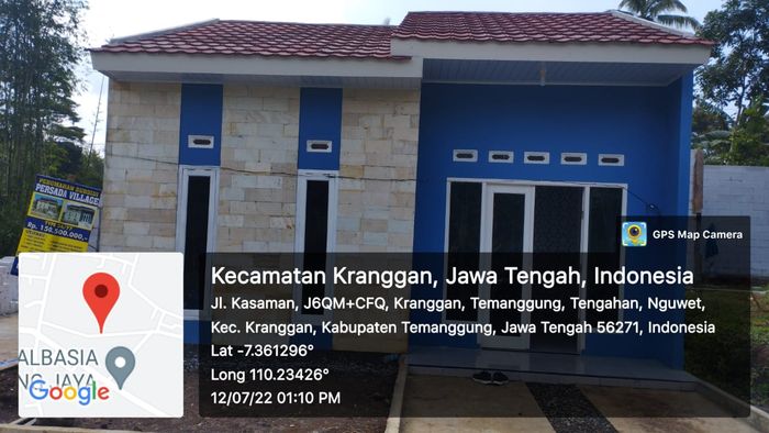 foto tampak rumah tipe PERSADA VILLAGE 2 perumahan PERSADA VILLAGE 2