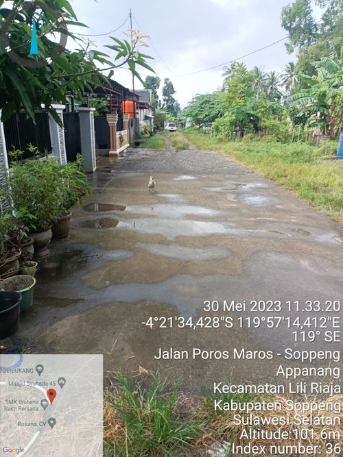 foto posisi tengah perumahan MUTIARA SARI