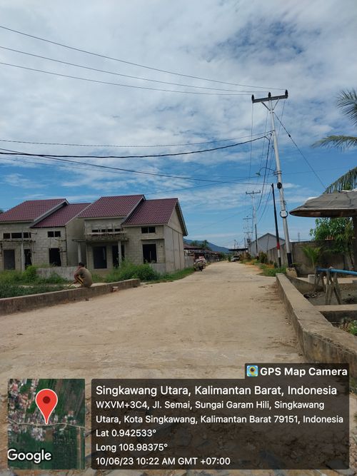 foto gerbang perumahan GRAND SEMAI CITY 2