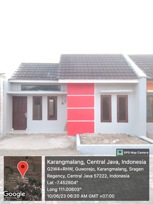 foto contoh rumah perumahan Kembang Rubah Regency 3 at Omah Guworejo Asri