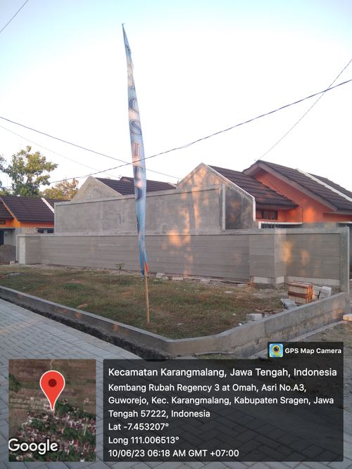 foto posisi tengah perumahan Kembang Rubah Regency 3 at Omah Guworejo Asri
