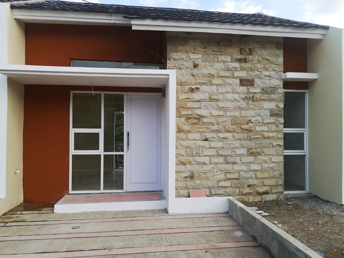 foto tampak rumah tipe 36 / 60 perumahan BERKAH CARINGIN GARDEN