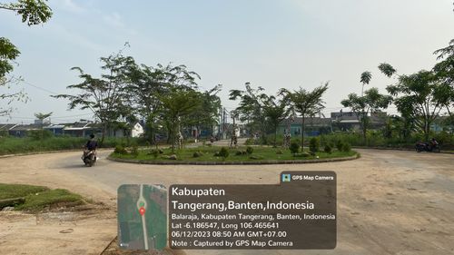 foto posisi tengah perumahan GRIYA SUTERA BALARAJA TAHAP 3
