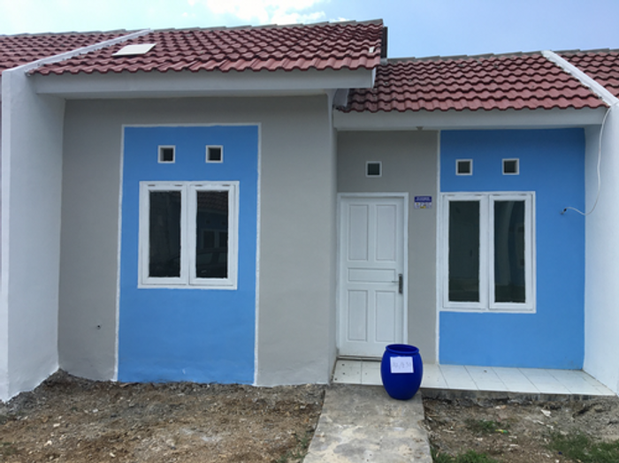 foto tampak rumah tipe T24/63 perumahan MEKARSARI PERMAI