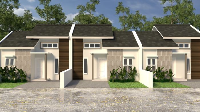 foto tampak rumah tipe Subsidi perumahan ZHAFRAN REGENCY 2