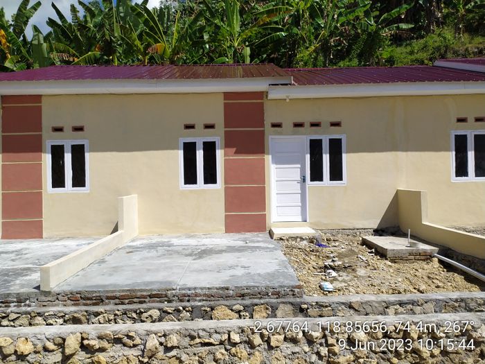 foto tampak rumah tipe Subsidi 36 perumahan PURI BUANA 1