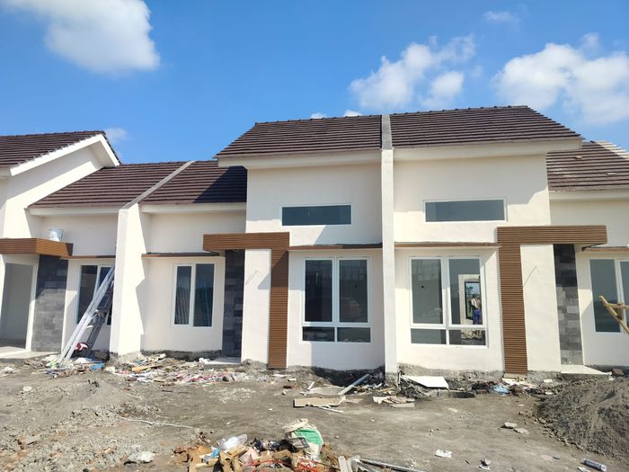 foto tampak rumah tipe subsidi perumahan Griya Idaman Asri 6
