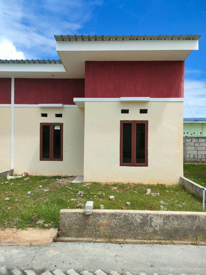 foto tampak rumah tipe 36 perumahan PERUMAHAN GRIYA WIDYA PRATAMA