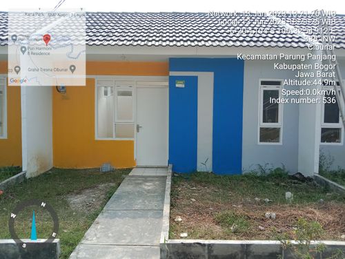 foto contoh rumah perumahan PERUMAHAN PURI HARMONI 8 EXTENSION TAHAP 2