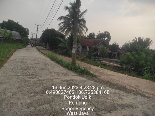 foto gerbang perumahan Kemang Bogor Regency Tahap 3