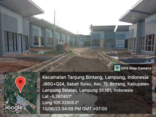 foto posisi tengah perumahan Green Nusantara Residance Dua