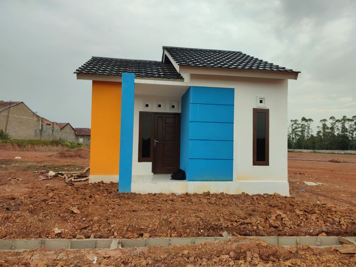foto tampak rumah tipe Rayhan City perumahan RAYHAN CITY