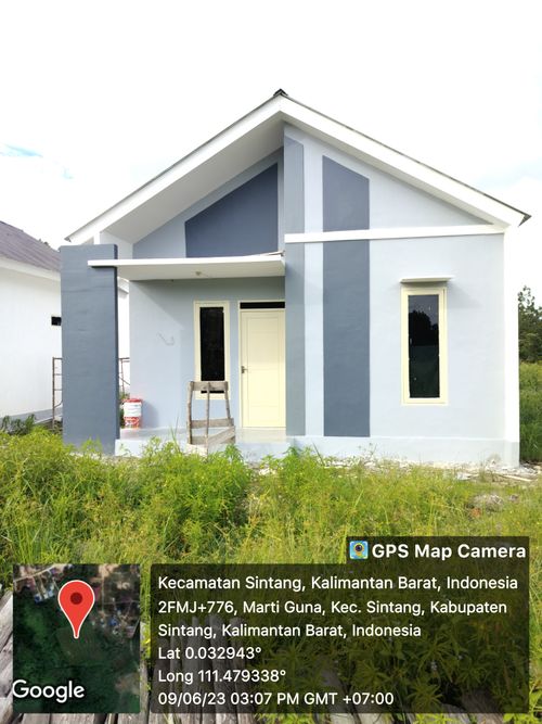 foto contoh rumah perumahan Amora Residence