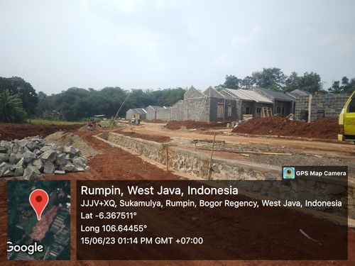 foto posisi tengah perumahan PURI BEGAWAN SERPONG
