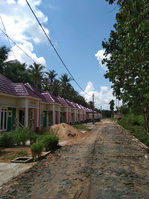 foto posisi tengah perumahan GARDENIA HILLS