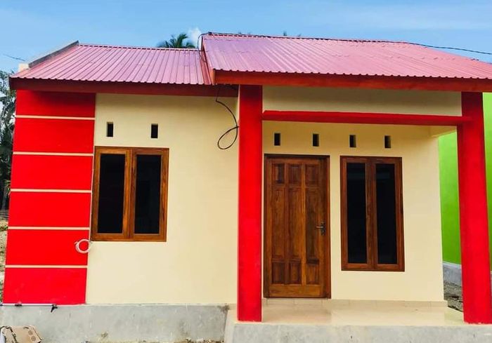 foto tampak rumah tipe 36 perumahan ALYA RESIDENCE III