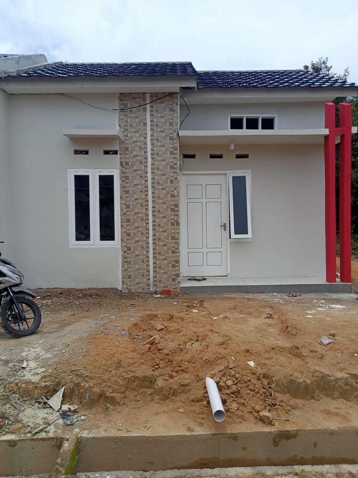 foto tampak rumah tipe 36 perumahan KEDATON TERRACE