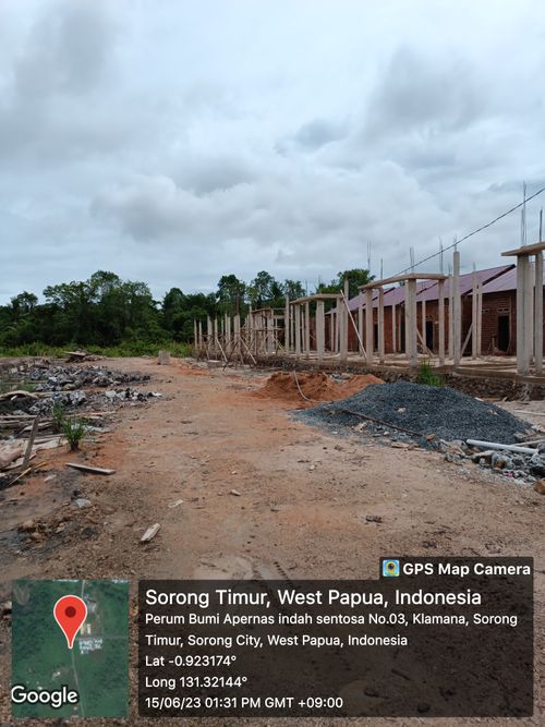 foto posisi tengah perumahan AQWA MULIA RESIDENCE 06
