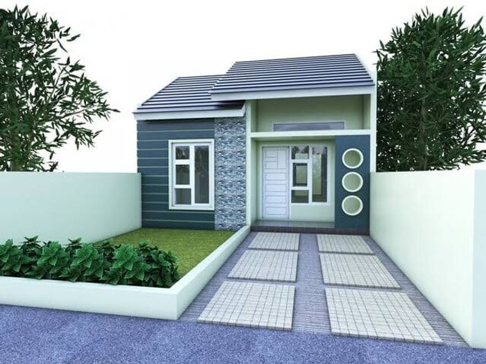 foto tampak rumah tipe 36/72 perumahan The Sultan Regency 2