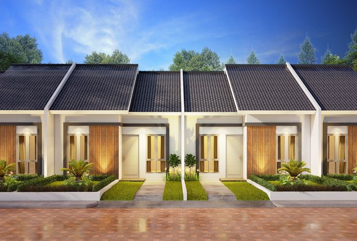 foto tampak rumah tipe STANDAR 30/66 perumahan GRIYA PESONA MADANI TAHAP 2