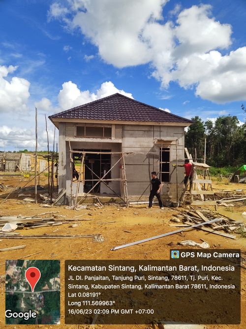 foto contoh rumah perumahan PESONA JERORA