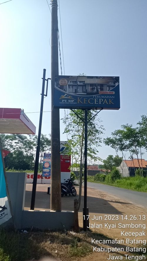 foto gerbang perumahan SIP Kecepak