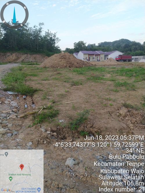 foto posisi tengah perumahan DIRZ LAND