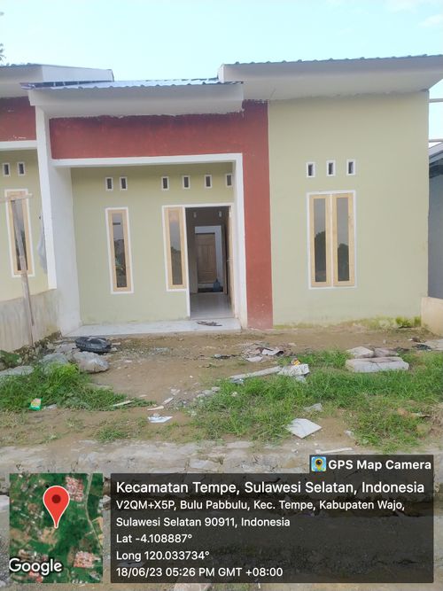 foto contoh rumah perumahan DIRZ LAND