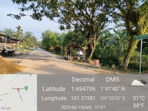 foto gerbang perumahan KIA SRI MERSING