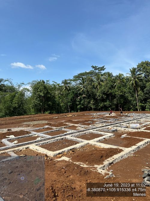 foto posisi tengah perumahan RIKA RESIDENCE 3 (TAHAP III)