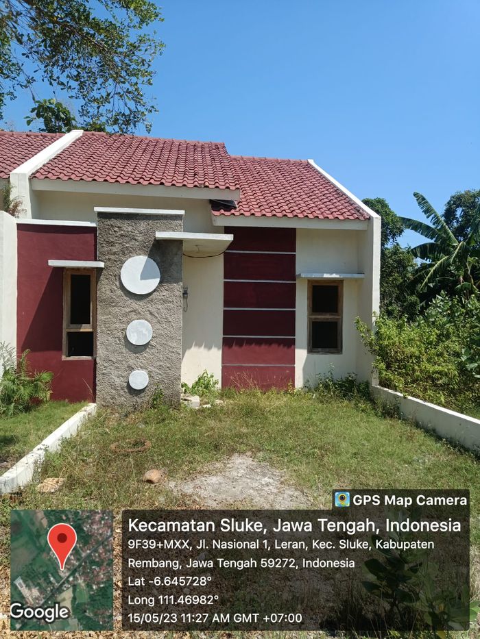 foto tampak rumah tipe 36/78 perumahan PERUMAHAN HARMONI RESIDENCE